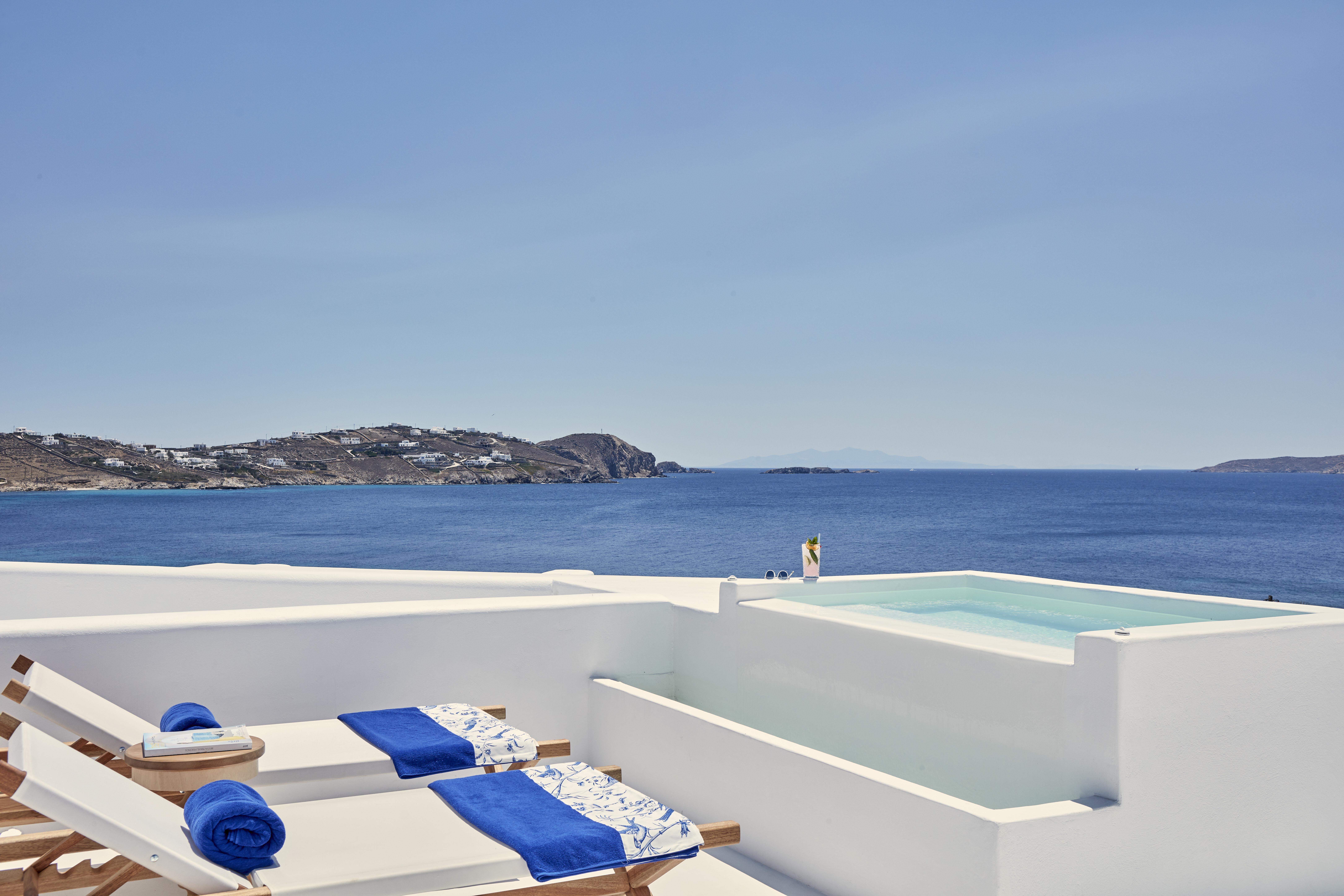 Katikies Mykonos - The Leading Hotels Of The World Agios Ioannis Diakoftis エクステリア 写真